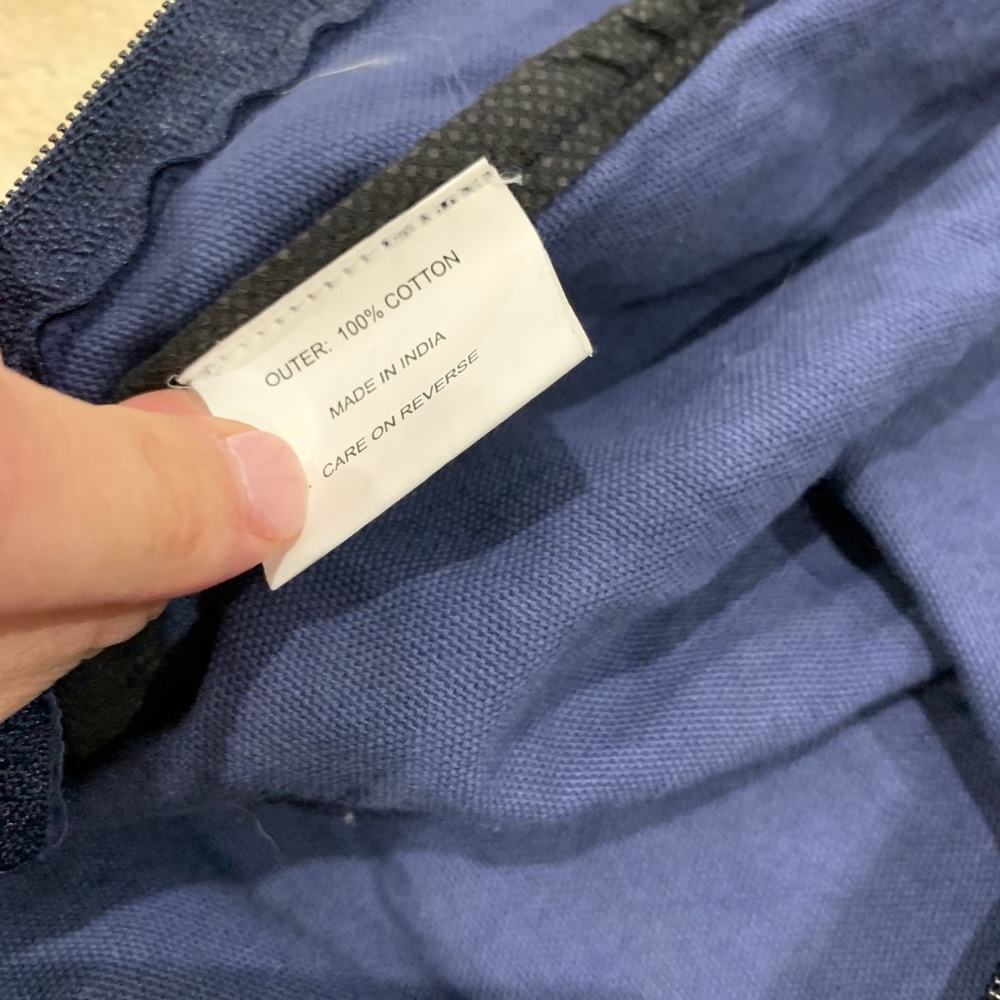 Stonewashed Denim Backpack - image 5